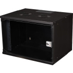 Equip Επιτοίχια Καμπίνα Rack 54x40cm Μαύρο EWM-07-5440-B