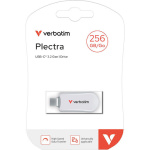Verbatim 256GB USB 2.0 Stick με σύνδεση USB-C Λευκό - Image 3