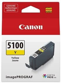 Canon PFI-5100 Γνήσιο Μελάνι Εκτυπωτή InkJet Κίτρινο (6955C001) - Image 1