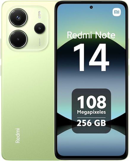 Xiaomi Redmi Note 14 4G Dual SIM (8/256GB) Lime Green - Image 1
