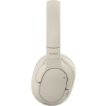 Belkin SoundForm Surround Ασύρματα / Ενσύρματα Over Ear Ακουστικά με 60 ώρες Λειτουργίας και Quick Charge Sand - Image 4