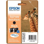 Epson T0711H Γνήσιο Πακέτο 2 Μελανιών Εκτυπωτή InkJet Μαύρο (C13T07114H10 C13T07114H20) - Image 3