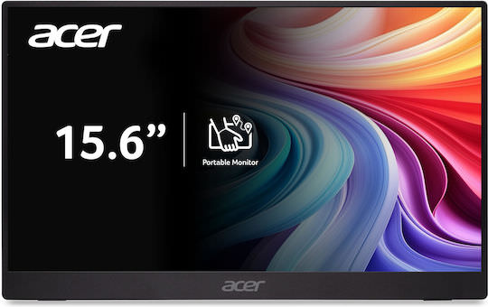 Acer PM161Q B1 IPS Φορητό Monitor 15.6" FHD 1920x1080 με Χρόνο Απόκρισης 4ms GTG - Image 1