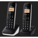 Panasonic KX-TGB612JTW Ασύρματο Τηλέφωνο Duo Μαύρο - Image 4
