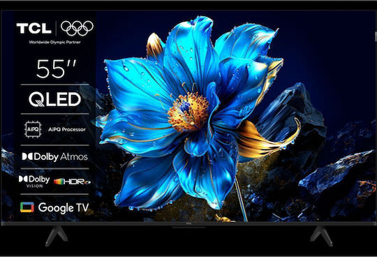 TCL Smart Τηλεόραση 55" 4K UHD QLED P7K HDR (2025) 55P7K - Image 1