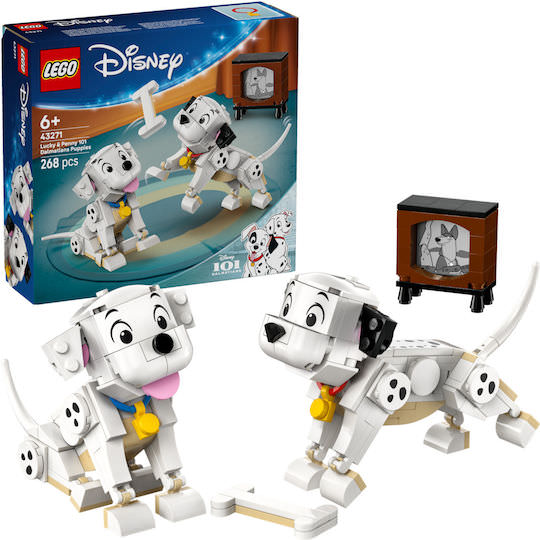 LEGO Disney Lucky & Penny 101 Dalmatians Puppies για 6+ Ετών 268τμχ - Image 1