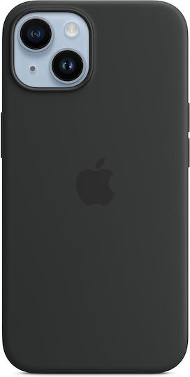 Apple Silicone Case with MagSafe Back Cover Σιλικόνης Μαύρο (iPhone 15 Plus) - Image 1