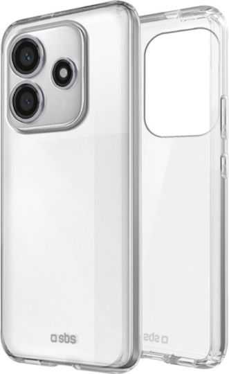 SBS Back Cover Σιλικόνης Διάφανο (Redmi Note 14 4G) - Image 1