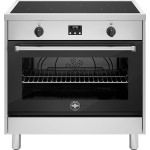 La Germania Κουζίνα 117lt με Επαγωγικές Εστίες Π89.6εκ. Inox