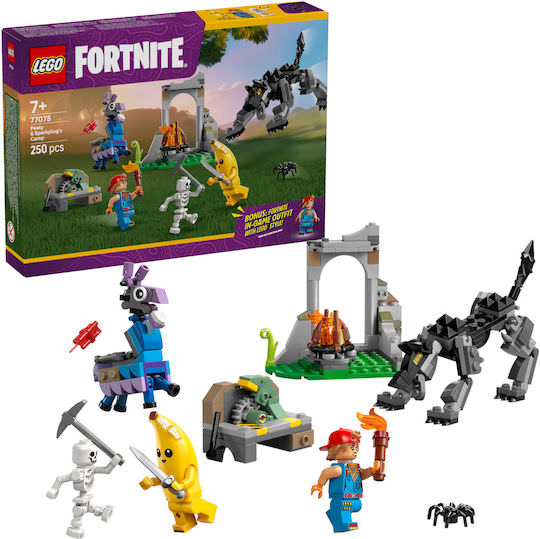 LEGO Fortnite Peely & Sparkplug's Camp για 7+ Ετών 250τμχ - Image 1