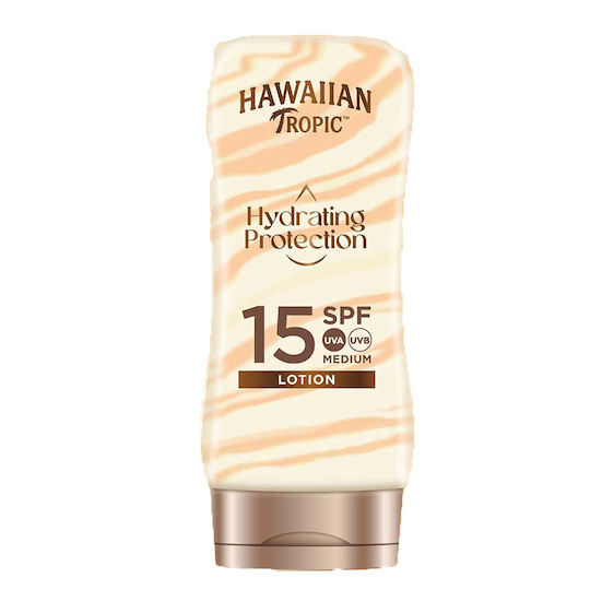 Hawaiian Tropic Silk Hydration Αδιάβροχη Αντηλιακή Λοσιόν για το Σώμα SPF15 180ml - Image 1