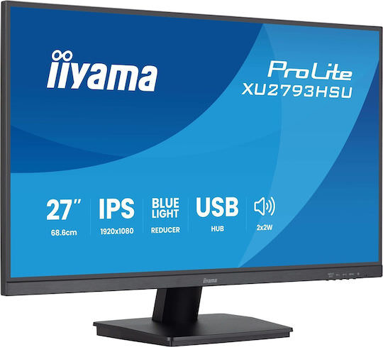 Iiyama ProLite XU2793HSU-B7 IPS Monitor 27" FHD 1920x1080 - Image 1