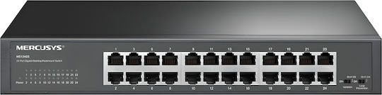 Mercusys MS124GS Unmanaged L2 Switch με 24 Θύρες Ethernet - Image 1