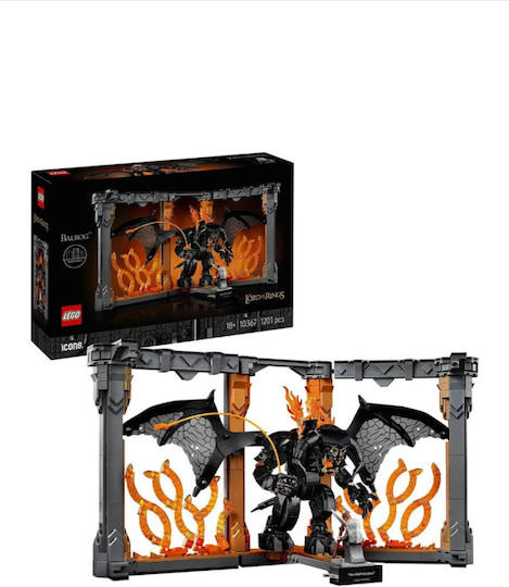 LEGO Icons The Lord of the Rings: Balrog™ Book Nook για 18+ Ετών 1201τμχ - Image 1