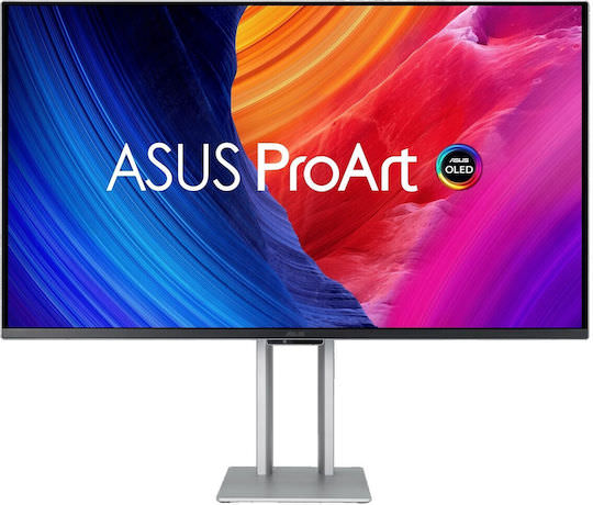 Asus 90LM03HE-B01K70 OLED HDR Monitor 31.5" 4K 3840x2160 240Hz με Χρόνο Απόκρισης 0.1ms GTG - Image 1