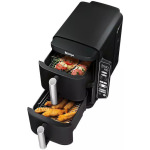 Ninja Stack Air Fryer με Wi-Fi & Διπλό Αποσπώμενο Κάδο 7.6lt Μαύρο - Image 3