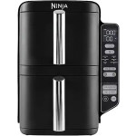 Ninja Stack Air Fryer με Wi-Fi & Διπλό Αποσπώμενο Κάδο 7.6lt Μαύρο - Image 2