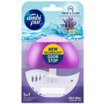 Ambi Pur Fresh & Clean 5 σε 1 Block Λεκάνης με Άρωμα Lavender & Rosemary 55ml - Image 2