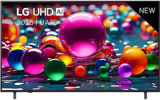 LG Smart Τηλεόραση 75" 4K UHD LED AI UA75 HDR (2025) 75UA75006LA - Image 1