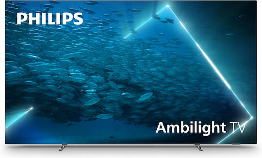 Philips Smart Τηλεόραση 55" 4K UHD OLED Ambilight OLED770 HDR (2025) 55OLED770/12 - Image 1