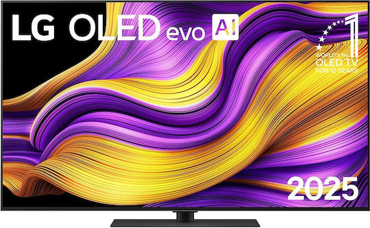LG Smart Τηλεόραση 55" 4K UHD OLED Evo AI G5 HDR (2025) OLED55G56LS - Image 1