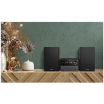 Philips Ηχοσύστημα 2.0 TAM3505M2 TAM3505M2/12 18W με CD / Digital Media Player, WiFi και Bluetooth Μαύρο - Image 3