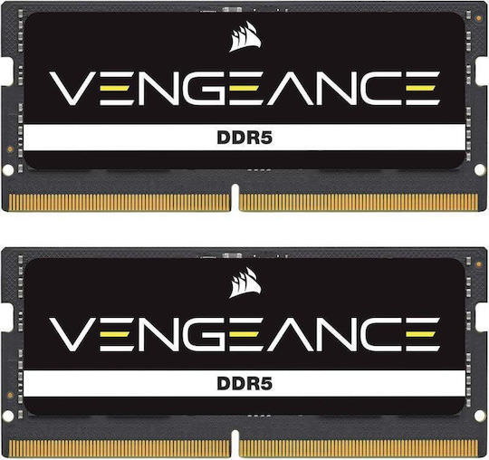 Corsair Vengeance DDR5 64GB RAM με 2x32GB Modules και Ταχύτητα 5600 για Desktop - Image 1