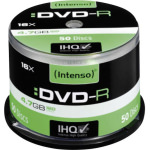 Intenso Εγγράψιμα DVD-R 16x 4.7GB Cake Box 50τμχ