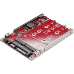 StarTech Dual-Slot M.2 Drive to SATA Adapter for 2.5" Drive Bay Κόκκινο S55058280