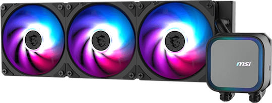 MSI MAG Coreliquid A13 360 Υδρόψυξη Επεξεργαστή Τριπλού Ανεμιστήρα 120mm για Socket AM4/AM5/1700 με ARGB Φωτισμό - Image 1