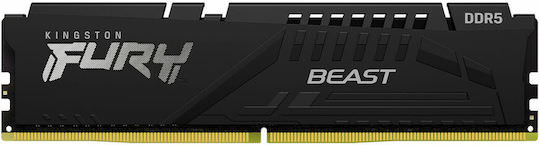 Kingston Fury Beast DDR5 με Module 1x8GB και Ταχύτητα 5200 για Desktop - Image 1