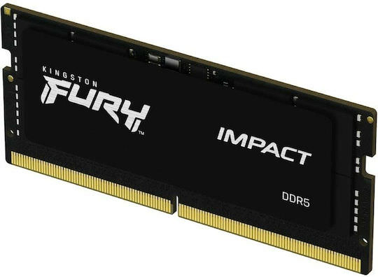 Kingston Fury Impact DDR5 με Module 1x32GB και Ταχύτητα 5600 για Laptop - Image 1