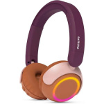 Philips TAK4200MP Ασύρματα / Ενσύρματα Παιδικά On Ear Ακουστικά με 2 ώρες Λειτουργίας Μωβ