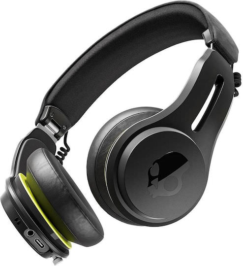 Skullcandy Icon ANC Ασύρματα / Ενσύρματα On Ear Ακουστικά με 60 ώρες Λειτουργίας Μαύρα - Image 1