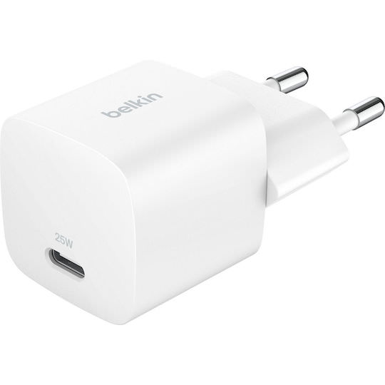 Belkin Φορτιστής Χωρίς Καλώδιο με Θύρα USB-C 25W Power Delivery Λευκός (BoostCharge) - Image 1
