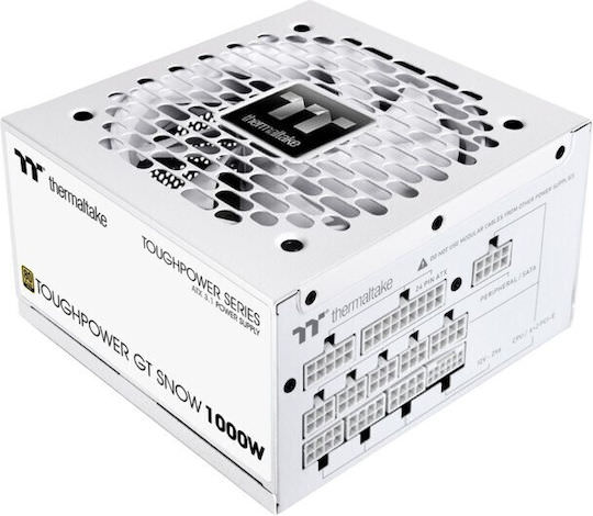 Thermaltake Toughpower GT Snow 1000W Λευκό Τροφοδοτικό Υπολογιστή Full Modular 80 Plus Gold - Image 1