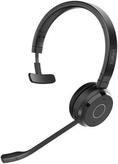 Jabra Evolve 65 TE Link 390a UC Mono Ασύρματα On Ear Multimedia Ακουστικά με μικρόφωνο και σύνδεση Bluetooth - Image 1