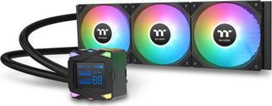 Thermaltake LA360-S ARGB Υδρόψυξη Επεξεργαστή Τριπλού Ανεμιστήρα 120mm για Socket AM4/AM5/1700/1200/115x - Image 1