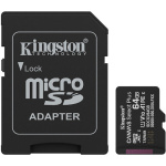 Kingston Canvas Select Plus microSDHC 64GB Class 10 U1 V10 A1 UHS-I με αντάπτορα - Image 3
