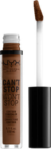 Nyx Professional Makeup Can't Stop Won't Stop Contour Liquid Concealer 19 Mocha 3.5ml - Image 1