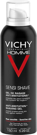 Vichy Home Sensi Shave Anti-irritation Gel Ξυρίσματος για Ευαίσθητες Επιδερμίδες 150ml - Image 1