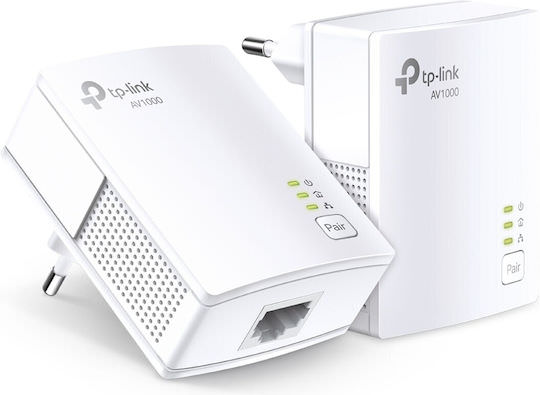 TP-LINK TL-PA7017 Kit v1 Powerline Διπλό για Ενσύρματη Σύνδεση και Θύρα Gigabit Ethernet - Image 1