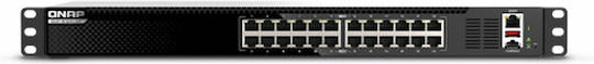QNap QSW-M3224-24T Managed L3 Switch με 24 Θύρες Ethernet - Image 1