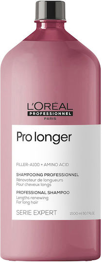 L'Oréal Professionnel Serie Expert Pro Longer Σαμπουάν Αναδόμησης/Θρέψης για Όλους τους Τύπους Μαλλιών 1500ml - Image 1