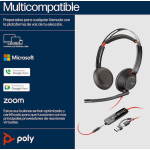 Poly Blackwire 5220 On Ear Multimedia Ακουστικά με μικρόφωνο και σύνδεση USB-C - Image 4