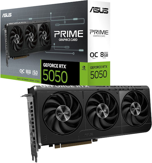 Asus GeForce RTX 5050 8GB GDDR6 Prime OC Κάρτα Γραφικών - Image 1