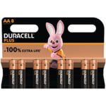 Duracell Plus Αλκαλικές Μπαταρίες AA 1.5V 8τμχ - Image 3