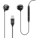 Cellular Line Orbit Earbuds Handsfree με Βύσμα USB-C Μαύρο - Image 2