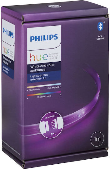 xlarge_20250813095619_philips_smart_tainia_led_220v_rgbw_fos_1m_me_trofodotiko_929002269201.jpeg Philips Smart Ταινία LED Extension RGBW Φως 1m v4 - Image 1