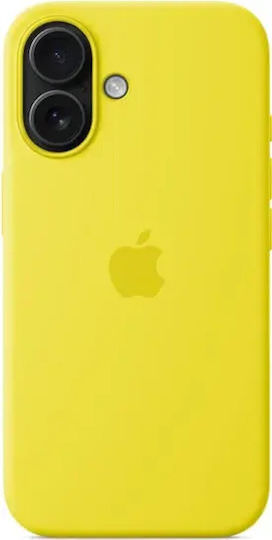 Apple Silicone Case With Magsafe Back Cover Σιλικόνης Star Fruit (iPhone 16) - Image 1